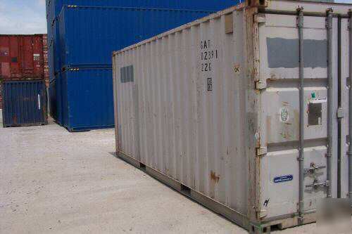 Used 20' open top shipping containers- montreal