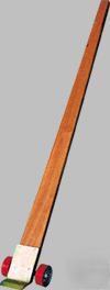 6' wood handle prylever bar, pry bar