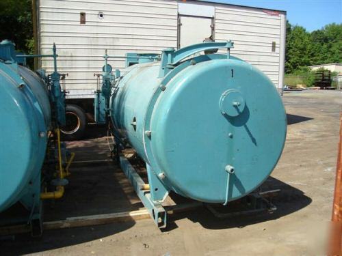 Cleaver brooks 125 hp 15 psi natural gas/#2 oil boiler