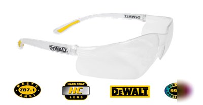 Dewalt contractor pro clear safety glasses 3 pair lot