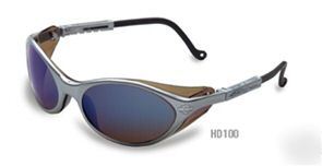 Harley davidson safety eyewear HD100 silver/blue mirror
