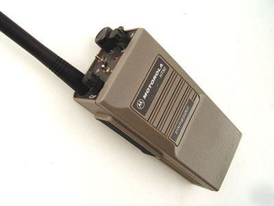 Used motorola vhf HT50 portable radio 5W 2CH 151-162MHZ