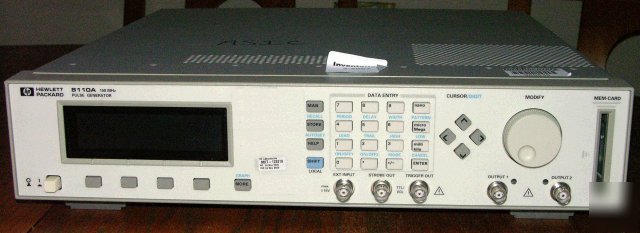 Hp agilent 8110A pulse/data generator 150MHZ
