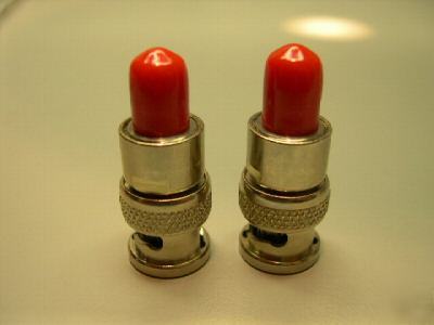 New (2) bnc male to sma female adapter * , quality build*