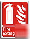 Fire extinguisher sign-semi rigid-200X250MM(fi-044-re)