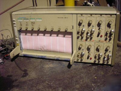 Gould 2800 series chart recorder m# 2007-8890-00 used