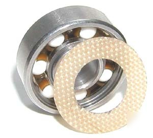 16 in-line skate abec-7 ceramic bearing teflon bearings
