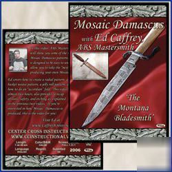 Mosaic damascus (dvd)/bladesmithing/knife making