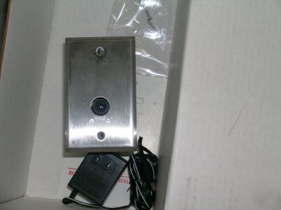 Ge security gbc-iw-150-2.5 in-wall camera value line^