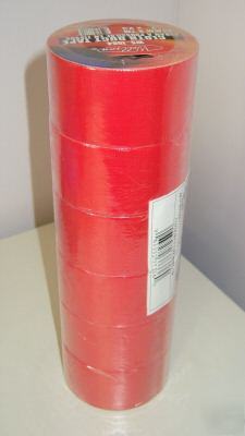 6 roll cloth duct tape for duct work insulation repair 