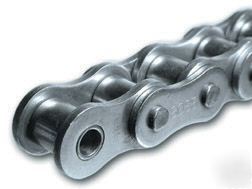 #60 ss stainless steel roller chain,10' box,3/4