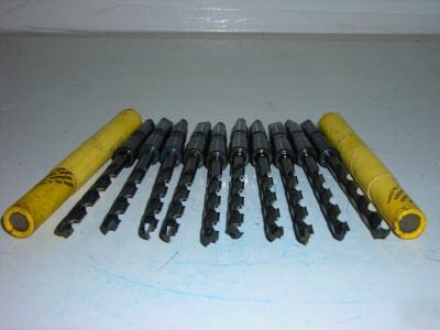 New 10 morse taper shank drills 17/64'' usa