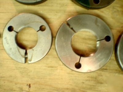 Thread ring gauges usa made ponamlarge sizes qty 7GO&no