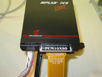 Microchip mplab ice-2000 w/pcm 16XS0 & dva