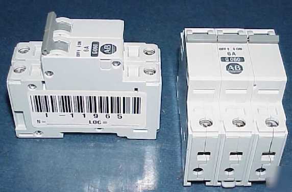 Allen bradley GO60 series 6 amp circuit breaker mod. 14