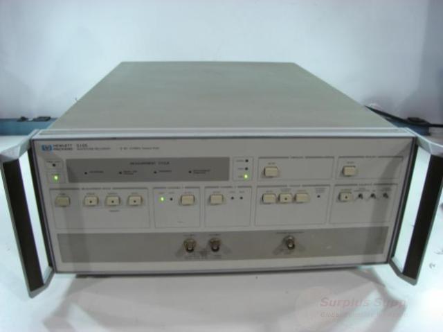 Hp 5185 waveform recorder 8-bit 250 mhz sample rate