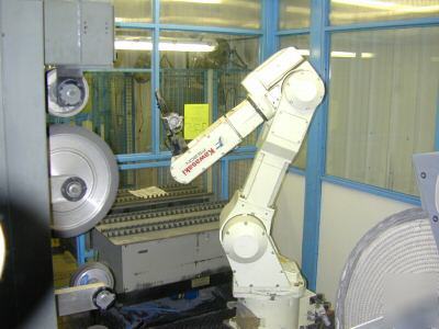 2004 kawasaki dan technology robotic polishing cell