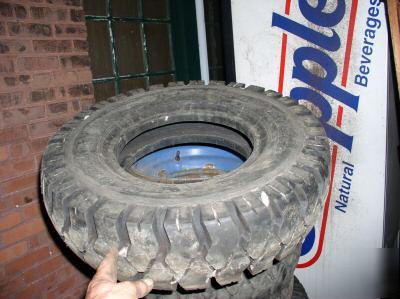 New pneumatic forklift tire, 7.50 9. .trailer,manlift