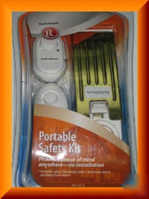 New portable safety kit radioshack new 49-1010 remote c