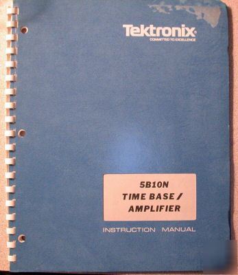 Tek 5A15N original oem instruction manual (ops & serv)