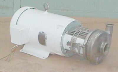 Waukesha centrifugal pump 10 hp