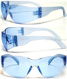 Bulldog safety glasses sunglasses light blue lens Z87.1