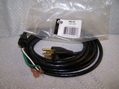 Jb vacuum pump power line cord black *marathon motors