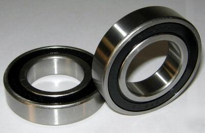 New (1) 6006-2RS sealed ball bearing 30X55 mm, 