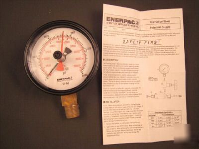 New enerpac gp-15S hydraulic pressure gauge - 