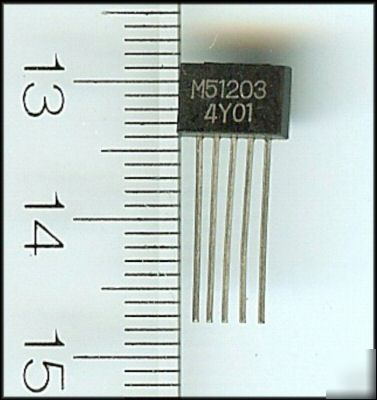 51203 / M51203 / M51203TL single voltage comparator