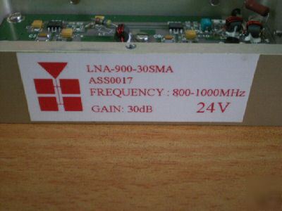 Afl low noise amplifier 800-1000MHZ 30DB 24V 