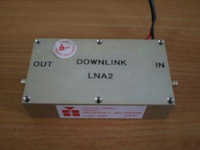 Afl low noise amplifier 800-1000MHZ 30DB 24V 