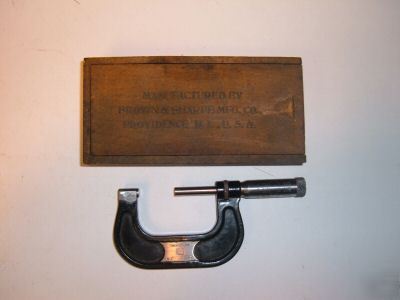 Antique brown & sharpe micrometer
