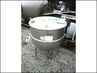 60 gal hubbert kettle, s/s, 40# - 21138