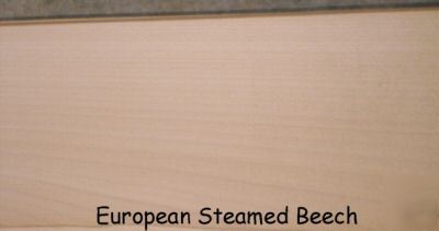 European steamed beech veneer - 24PC / 113 sq ft