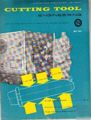 July 1961 cutting tool engineering magazine