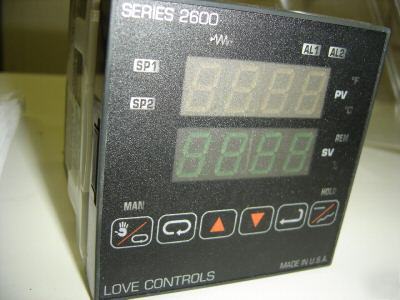 Love controls series 2600 digital temperature controlle