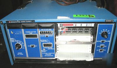 Miniservo iii power survey demand watt recorder 