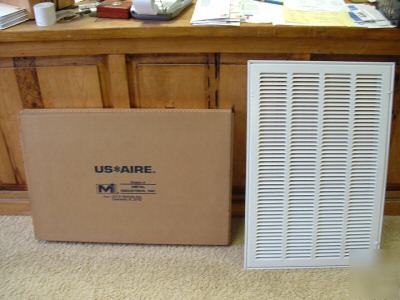 New lot of 5 return air filter grille 16X25 