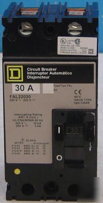 New square d FAL22030 circuit breaker 30 amp 240V