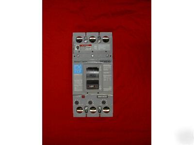 Siemens / ite circuit breaker FXD63B225 3P 225A 600V