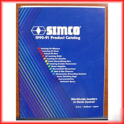 Simco 1990-91 product catalog - static control products