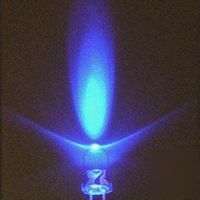 5MM *flashing* blue ultra-bright 5MM leds pack of 10