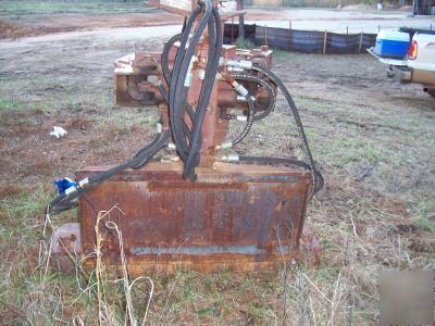 14 inch fell-a-buncher tree shear -skidsteer attachment