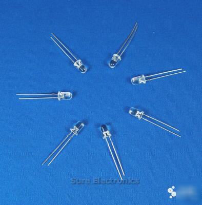 50 pcs 5MM infrared ir led & free resistor
