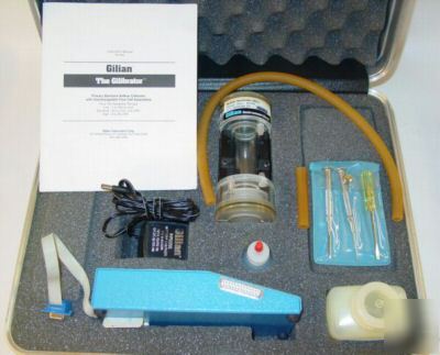 Gilian the gilibrator primary airflow flow calibrator