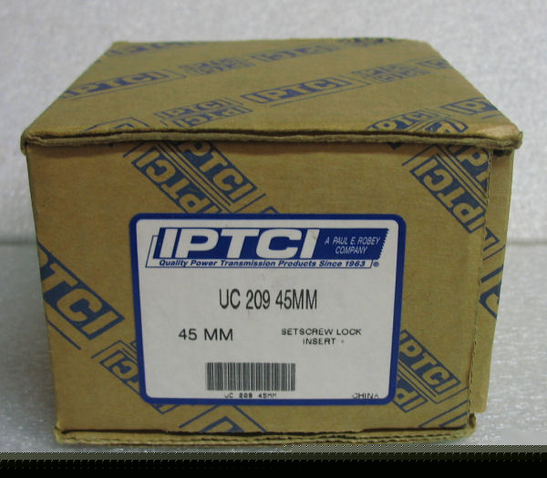 Iptci uc 209 45MM bearing insert with set screw 