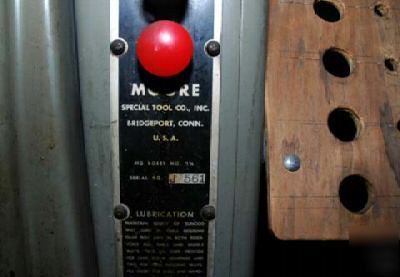 Moore no. 1-1/2 precision jig borer