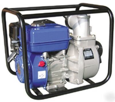 New 6.5 hp 6.5HP water pump drain pond pools blue max 