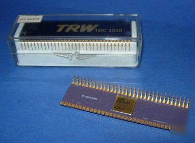 New TDC1010 trw collectible gold ceramic dip ic rare 